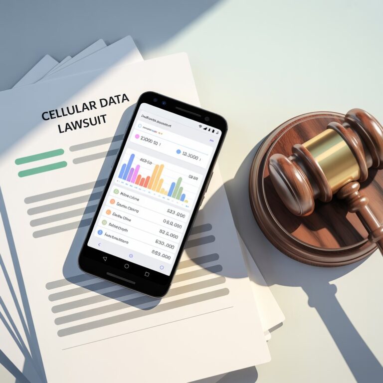 Google Android Cellular Data Lawsuit