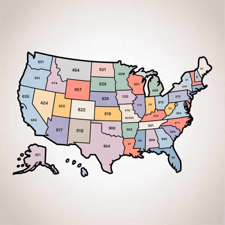 area codes