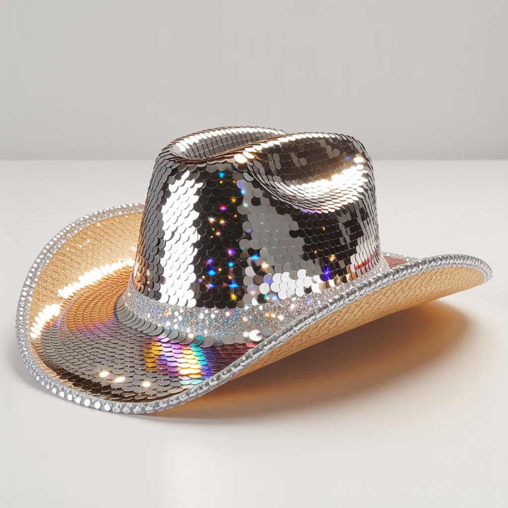 Shop Disco Cowboy Hat Online – Sparkly Western Party Hats That Shine