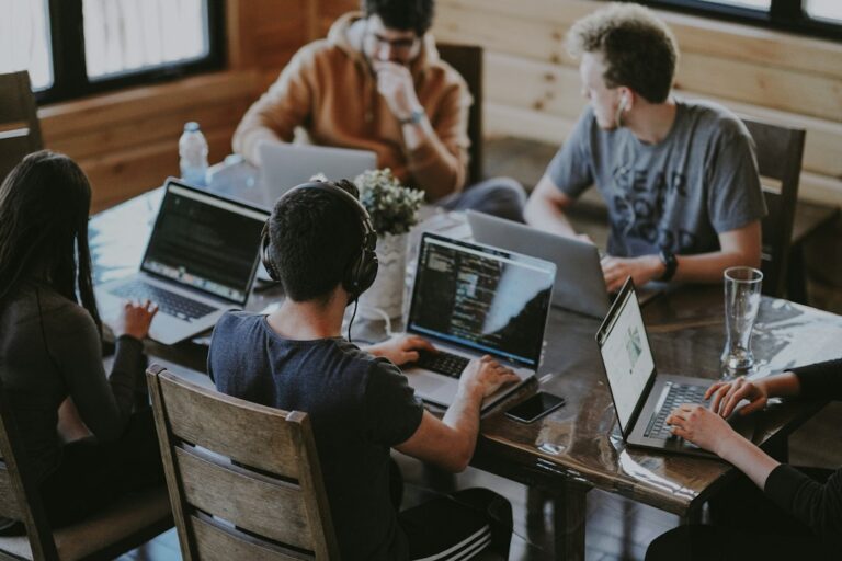 Content Marketing Services: How They Boost Your SEO - team creating blog post